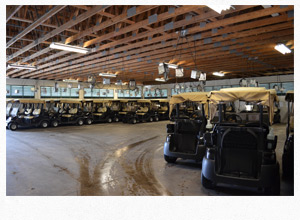 Garage with Carts